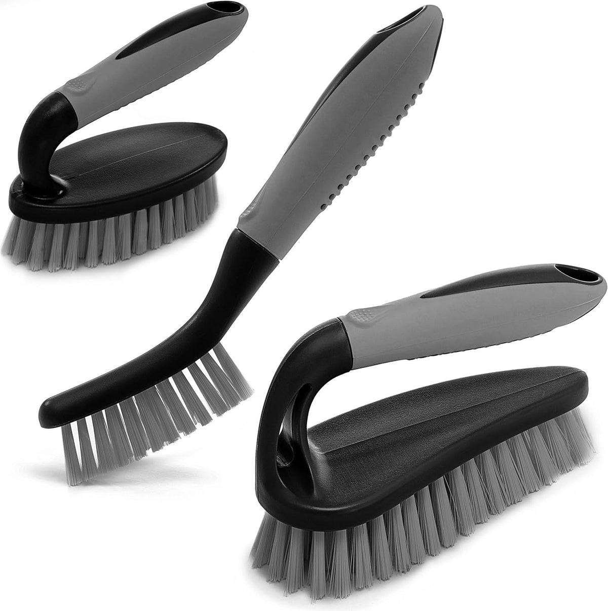 ergonomic rubber-grip handle for reduced hand strain