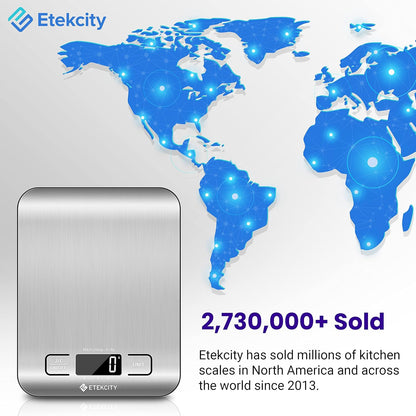 Etekcity Digital Kitchen Scale – Practical Birthday Gift for Her and New Homeowners
