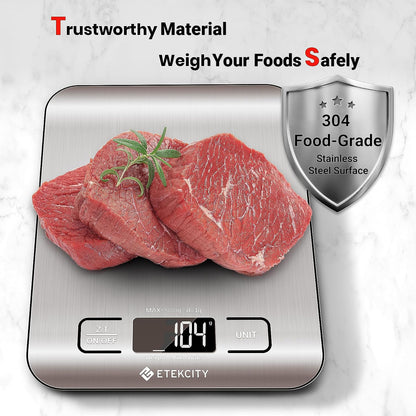 Etekcity Digital Kitchen Scale – Practical Birthday Gift for Her and New Homeowners