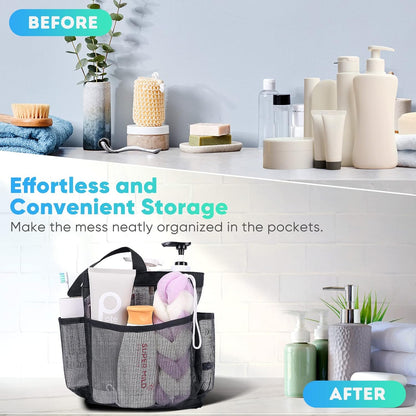 EUDELE Portable Shower Organizer – Intentional Design for Capsule Travel and Small-Space Living