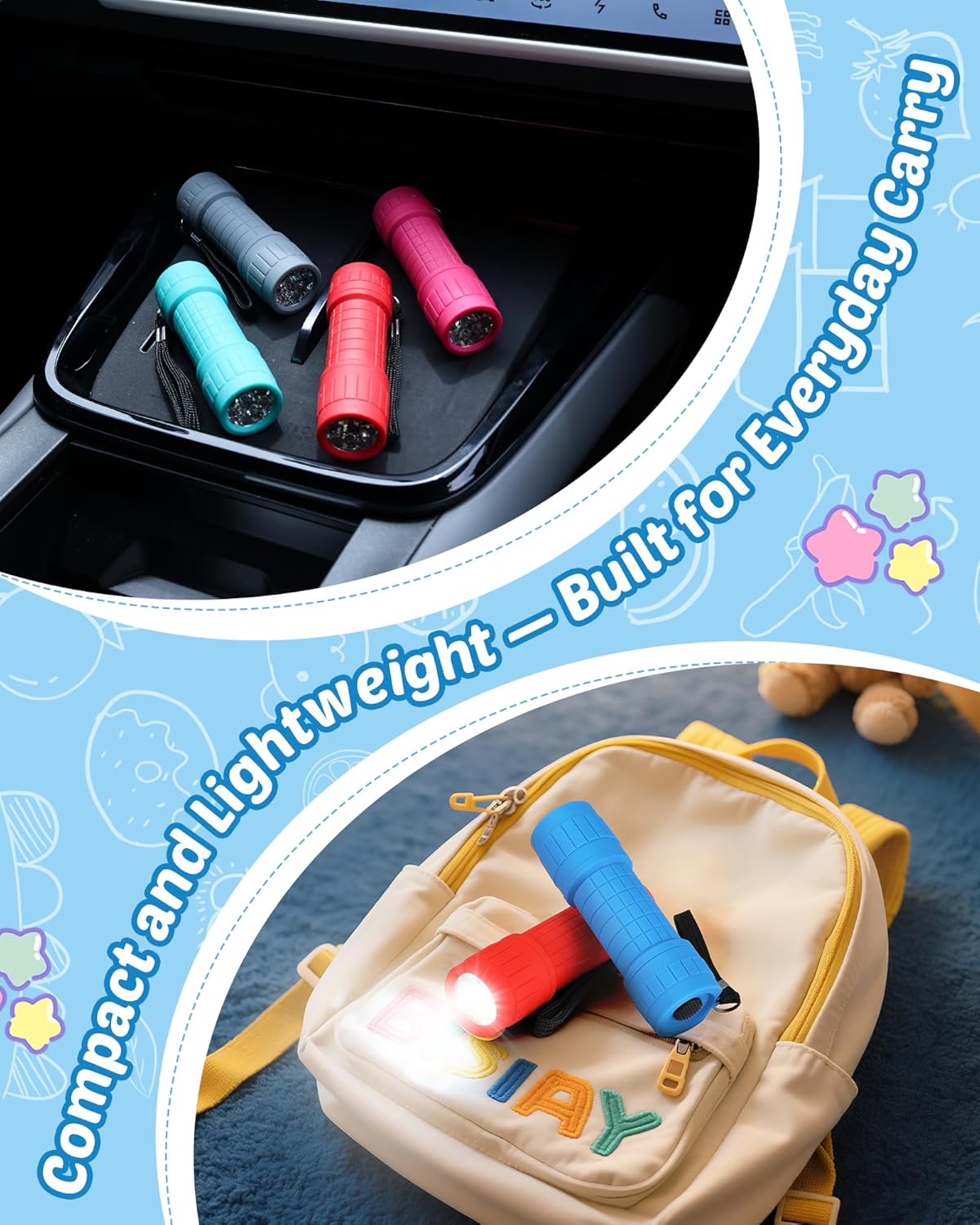 EverBrite 9-LED Flashlight Multi-Pack – Affordable Holiday Gift for Neighbors, Teachers, and Coworkers
