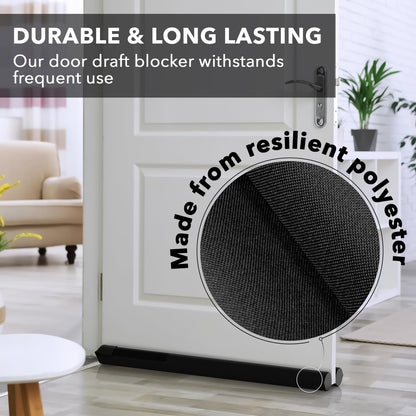 Everlasting Comfort 2-Sided Door Seal – Garage Threshold and Basement Entryway Cold Blocker, Heavy Duty Foam