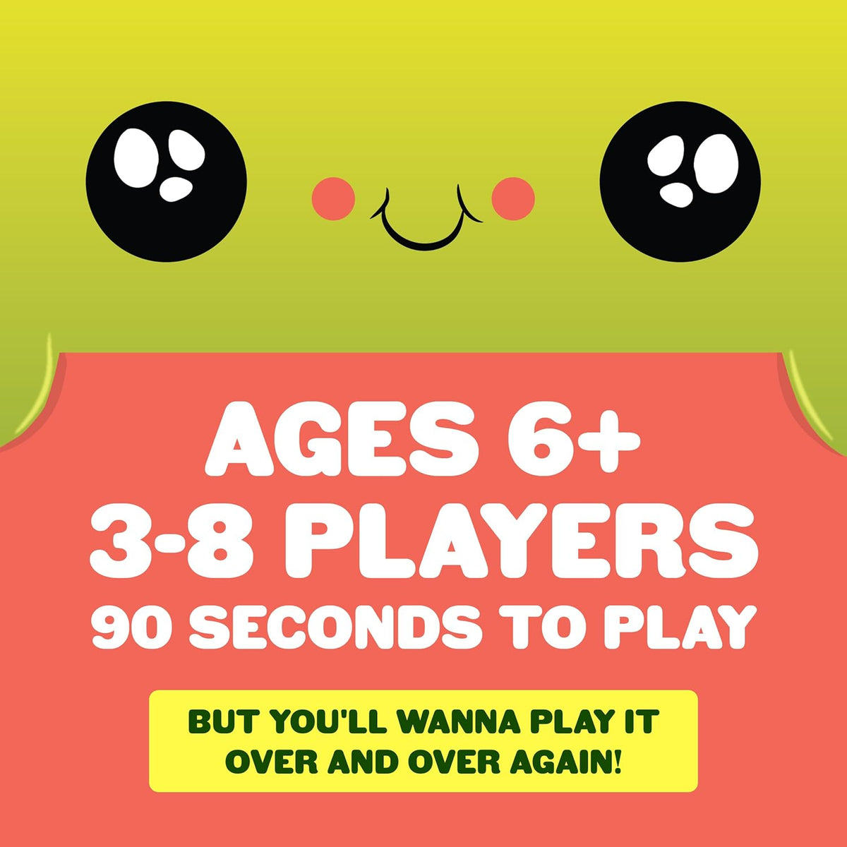Exploding Kittens Happy Salmon Lawn and Patio Game | Durable Cardstock Card Game for Camping Trips, Picnics, and Outdoor Game Nights