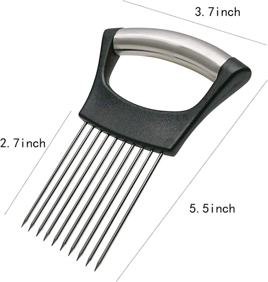 extra-wide non-slip polycarbonate handle for a full, comfortable grip