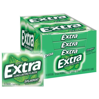 EXTRA Winterfresh Sugarless Gum 150 Count – Commuter and Workstation Chewing Gum for Midday Breath Reset and Concentration