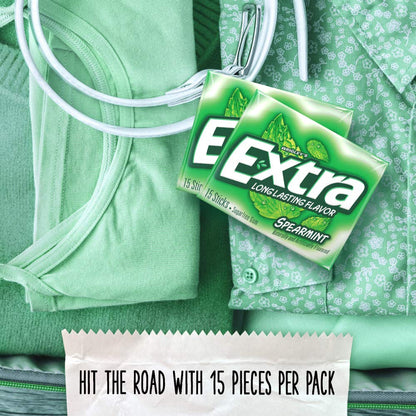 EXTRA Winterfresh Sugarless Gum 150 Count – Commuter and Workstation Chewing Gum for Midday Breath Reset and Concentration