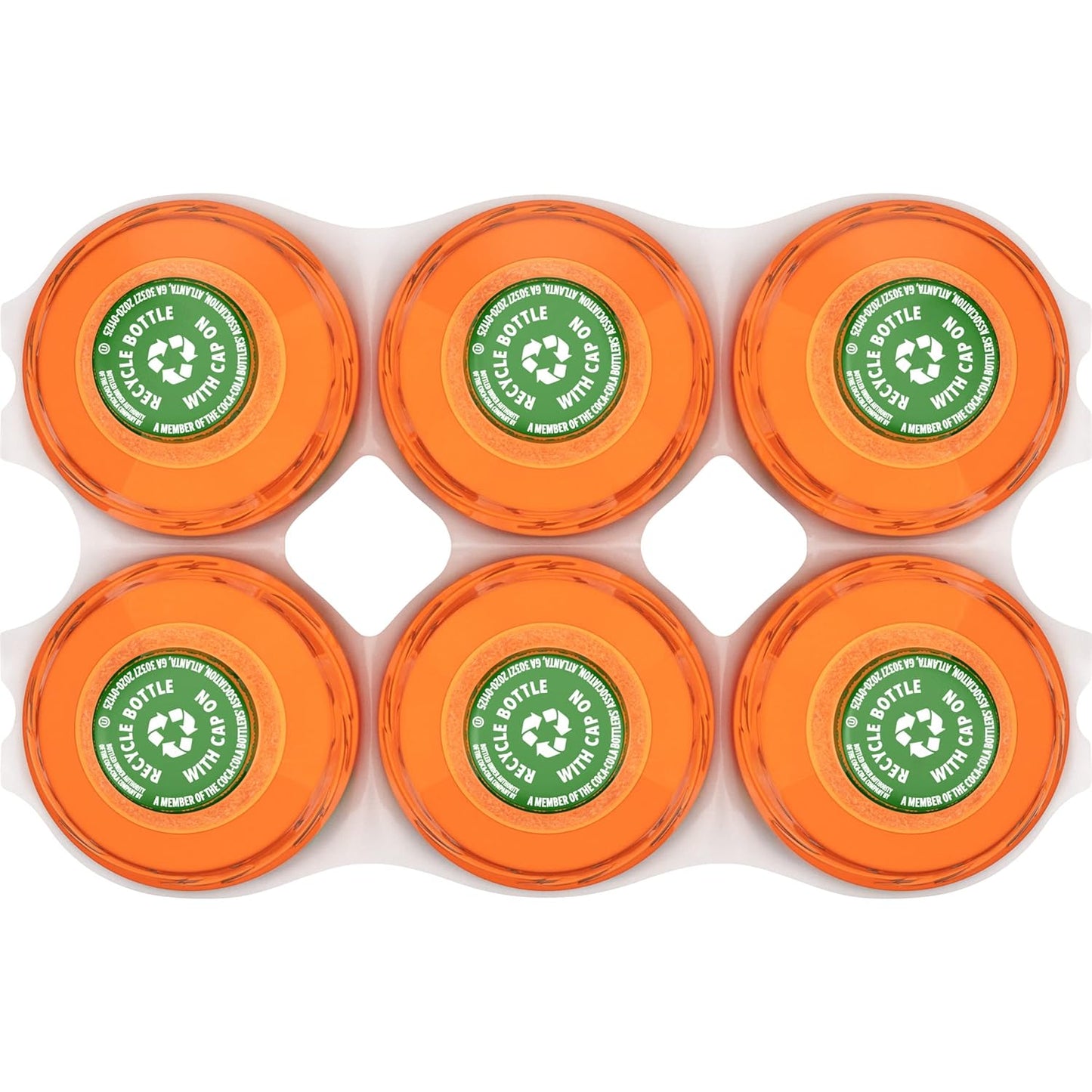 Fanta Orange Soda – Naturally Flavored Guilt-Free Treat, 6 Pack of 16.9 fl oz Bottles