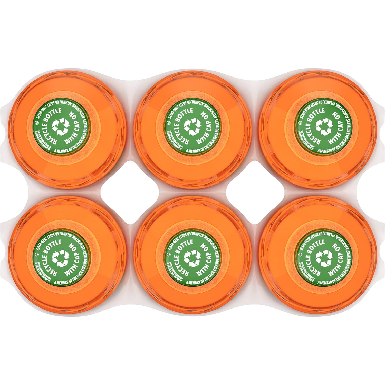 Fanta Orange Soda – Naturally Flavored Guilt-Free Treat, 6 Pack of 16.9 fl oz Bottles