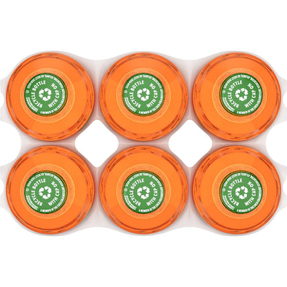 Fanta Orange Soda – Naturally Flavored Guilt-Free Treat, 6 Pack of 16.9 fl oz Bottles