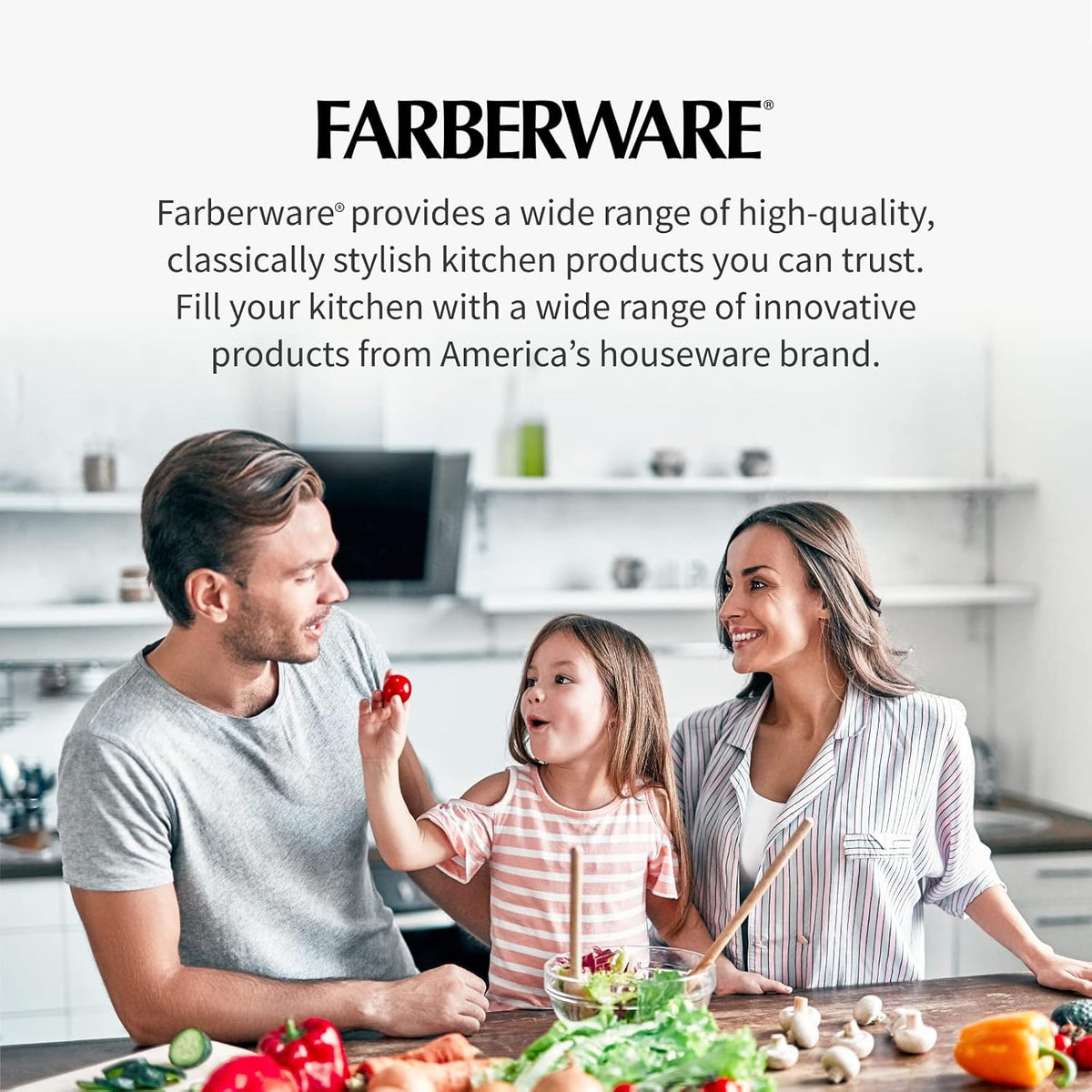 Farberware Multi-Use Masher and Batter Stirrer - Efficient Kitchen Tool for Quick Family Dinner Prep