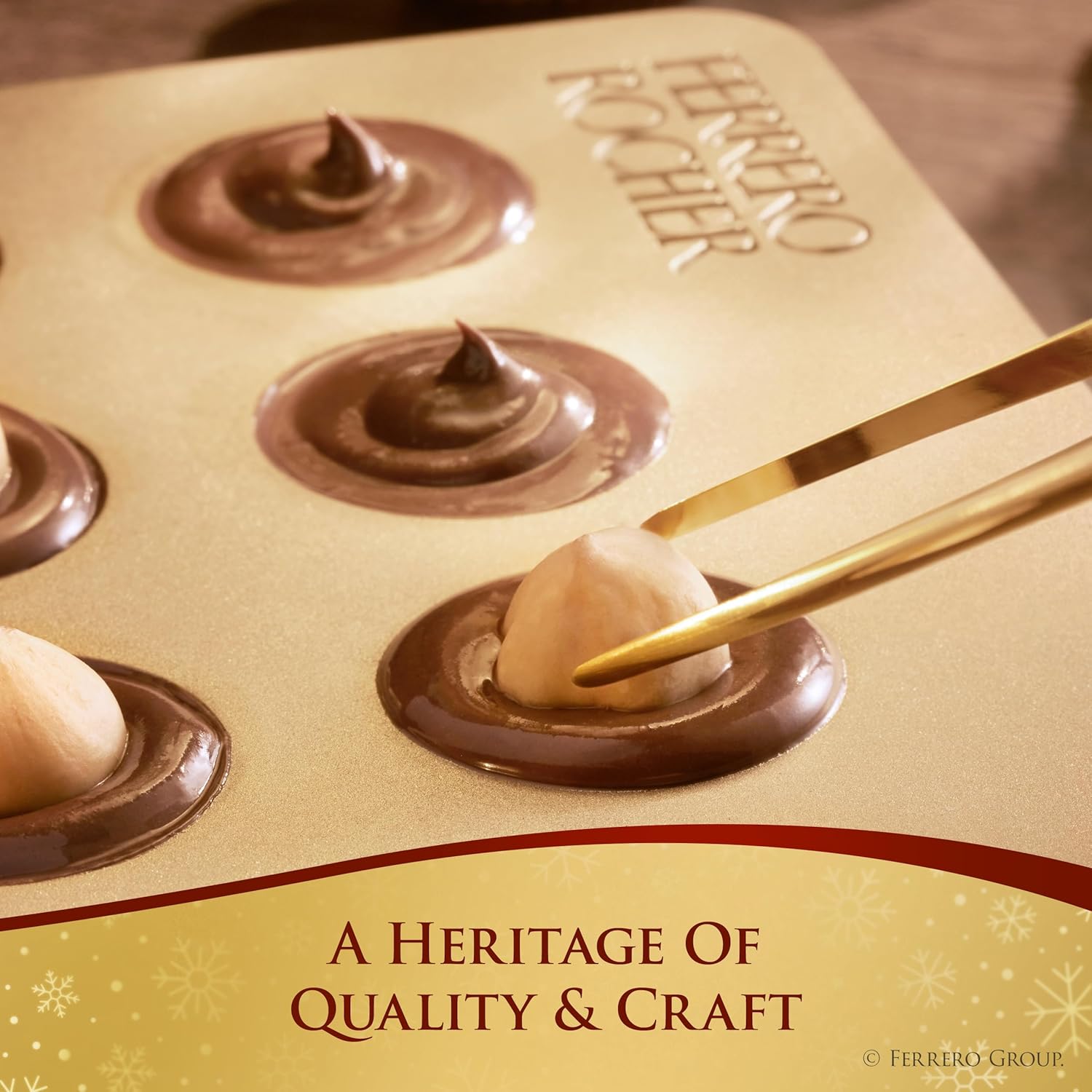 Ferrero Collection Assorted Confections – Last-Minute Romantic Getaway or Hotel Room Surprise Gift, Elegant 12-Count Box