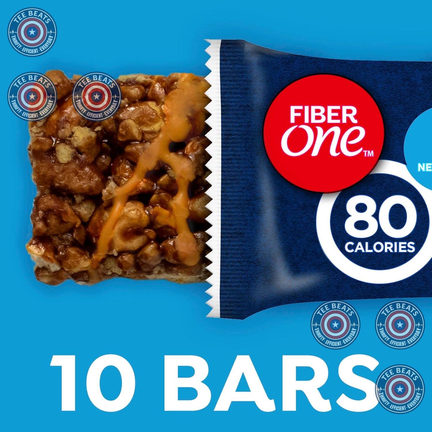 Fiber One Chewy Bars – Mid-Afternoon Pick-Me-Up for Your Home Office, 6g Fiber for Sustained Energy