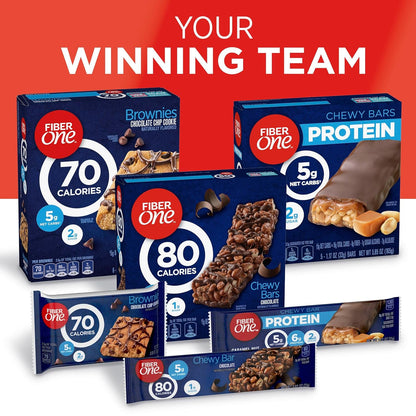 Fiber One Chewy Bars Oats and Chocolate – Commute and Break Room Fuel for Hectic Workdays, Mega Pack 15 Ct
