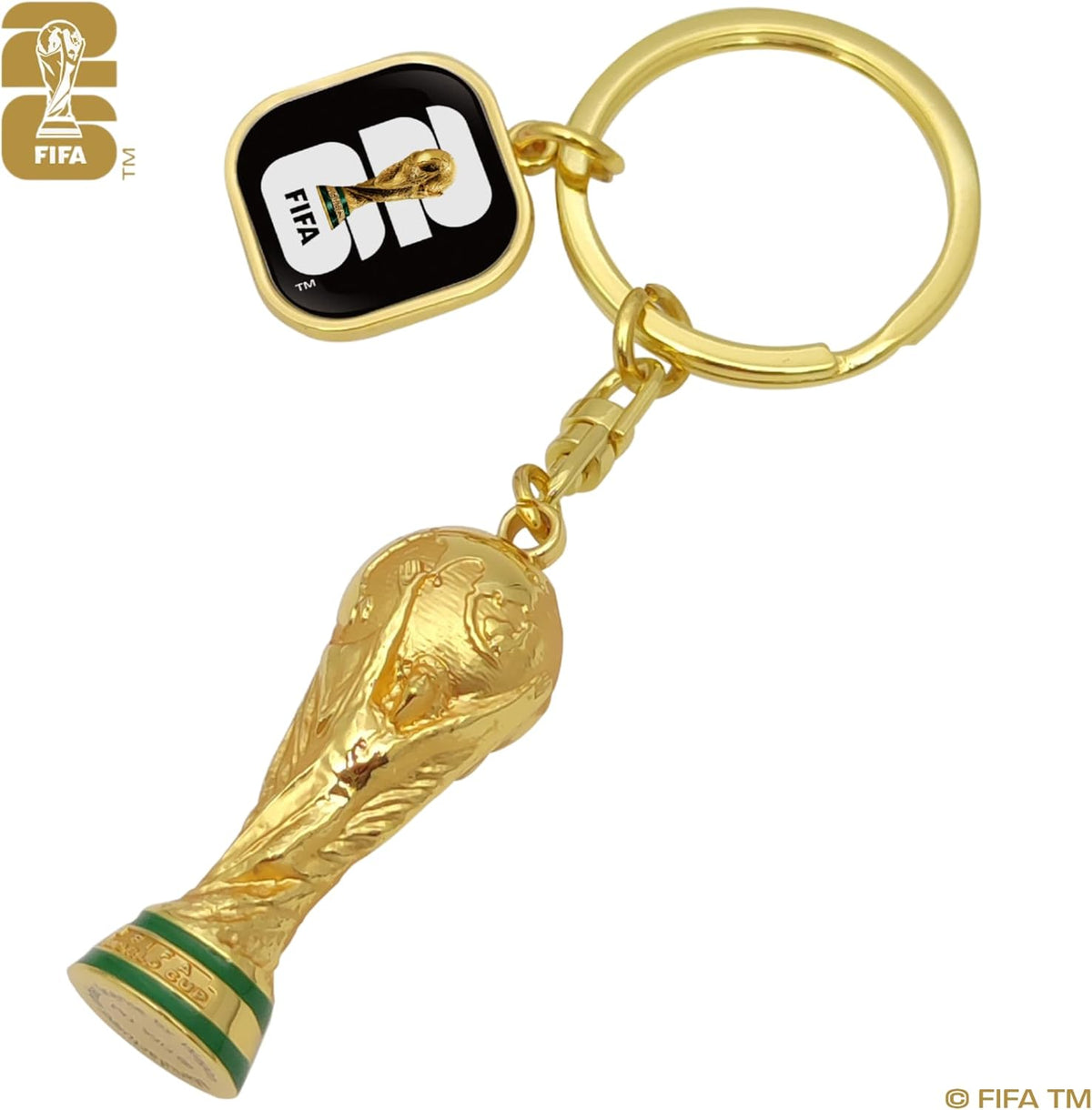 FIFA World Cup 2026 Trophy Keychain – Display Shelf Collectible for World Cup 2026 Memorabilia