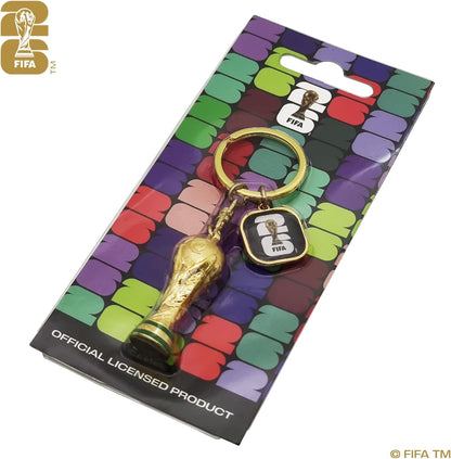 FIFA World Cup 2026 Trophy Keychain – Display Shelf Collectible for World Cup 2026 Memorabilia