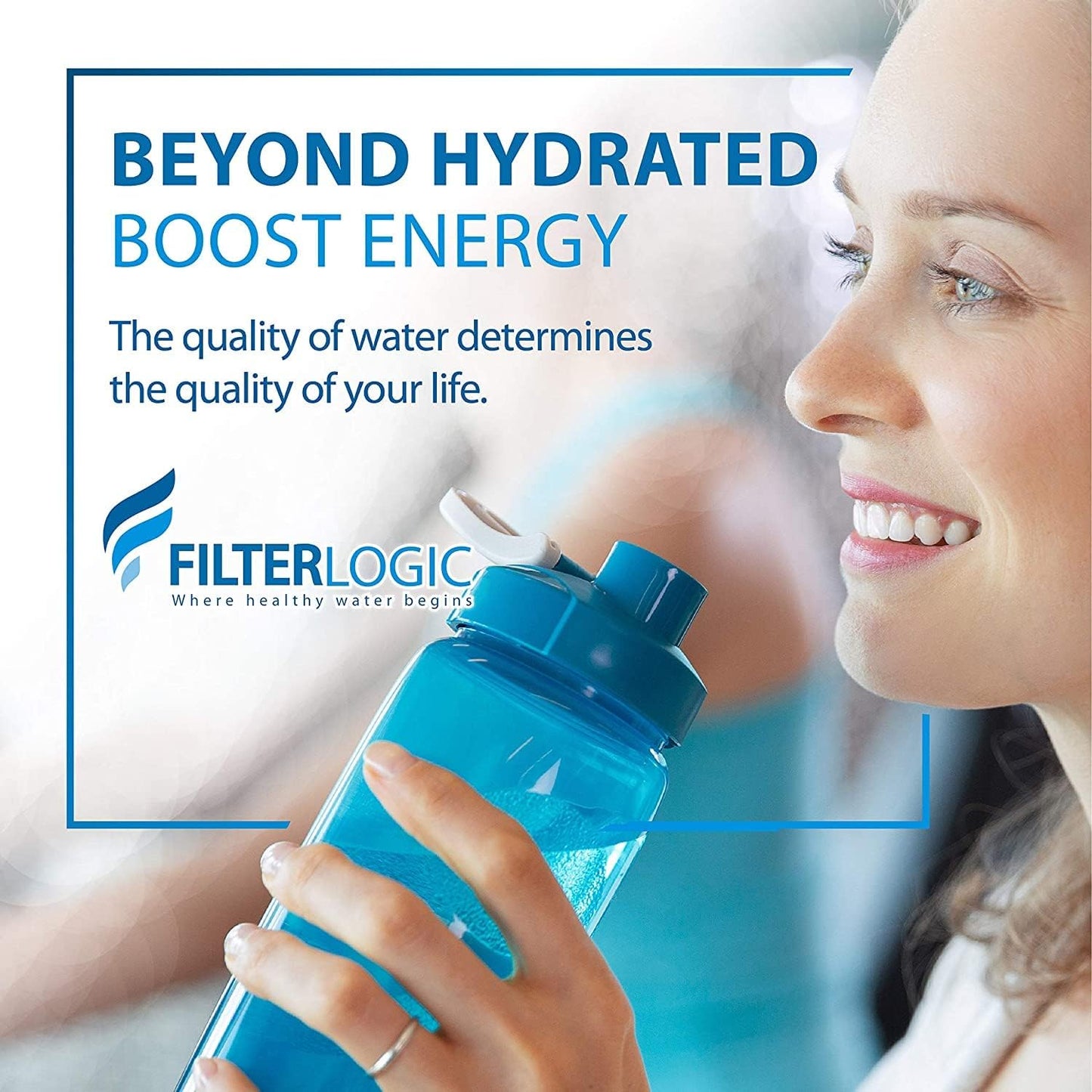 FilterLogic Bulk Pitcher Water Filter Pack Compatible with Brita Wave & Grand – Child-Friendly Hydration Solution