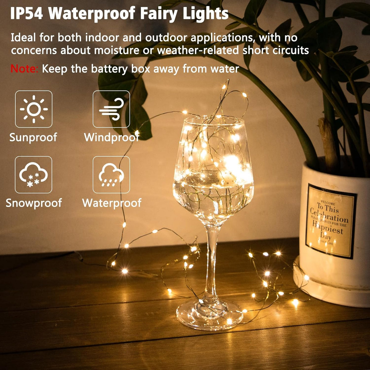 flexible dark green copper wire that blends with christmas trees and plants
