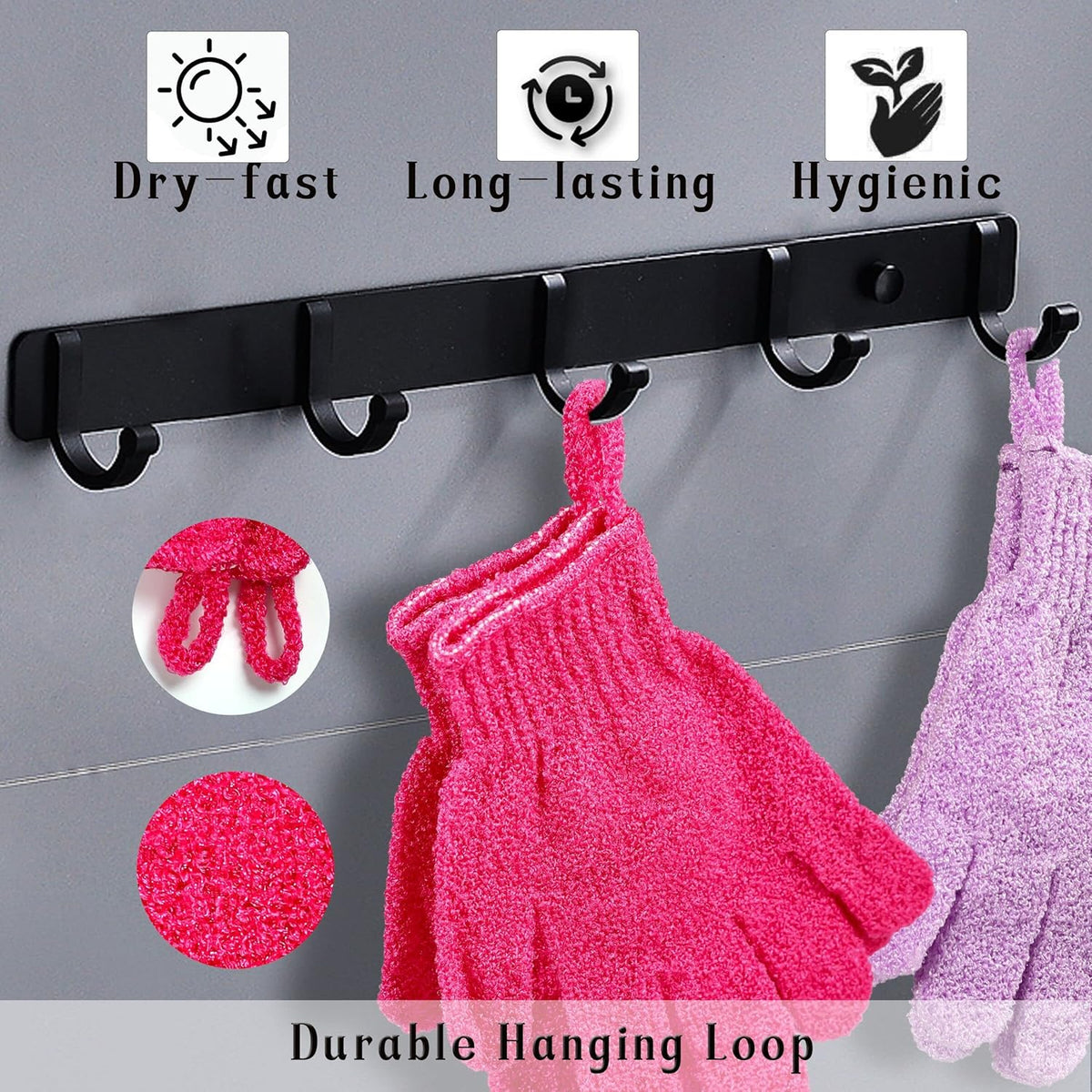 foam-rich lathering capability with body wash or soap