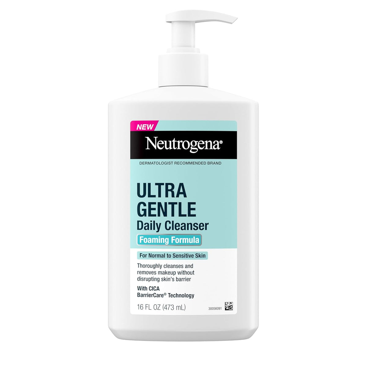 foaming lather formula that lifts oil, dirt, and makeup while rinsing clean