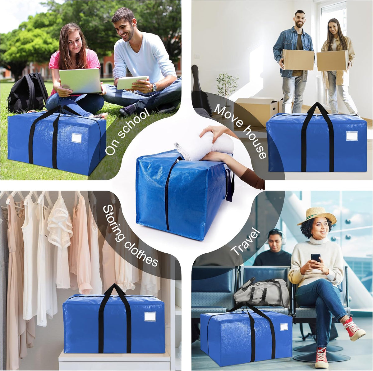 fold-flat construction for compact off-season storage