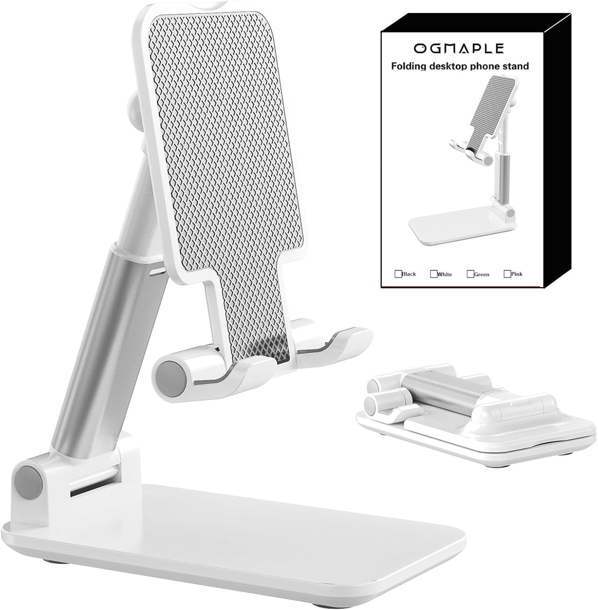 foldable design collapsing to 4.33 x 2.6 x 1.06 inches for pocket portability