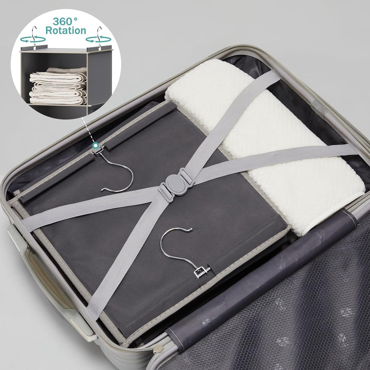 foldable, lightweight (0.45 kg) design for portability and off-season storage