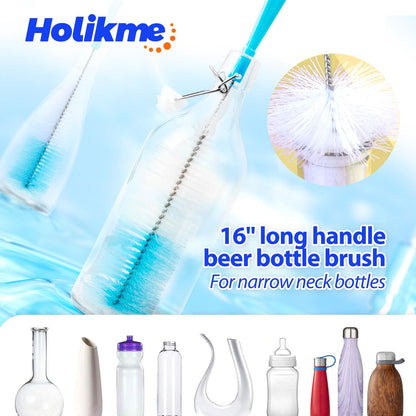 food-grade polypropylene construction on straw and spout brushes