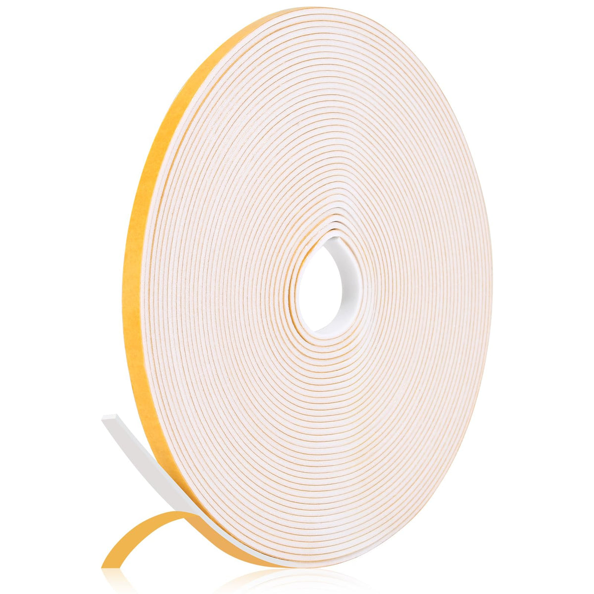 Fowong Weatherproofing Foam Seal – Effortless Draft and Noise Solution for Minimalist Homes, 16ft Clean-Lined Tape