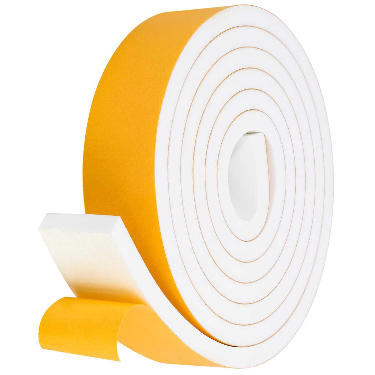 Fowong Weatherproofing Foam Seal – Effortless Draft and Noise Solution for Minimalist Homes, 16ft Clean-Lined Tape