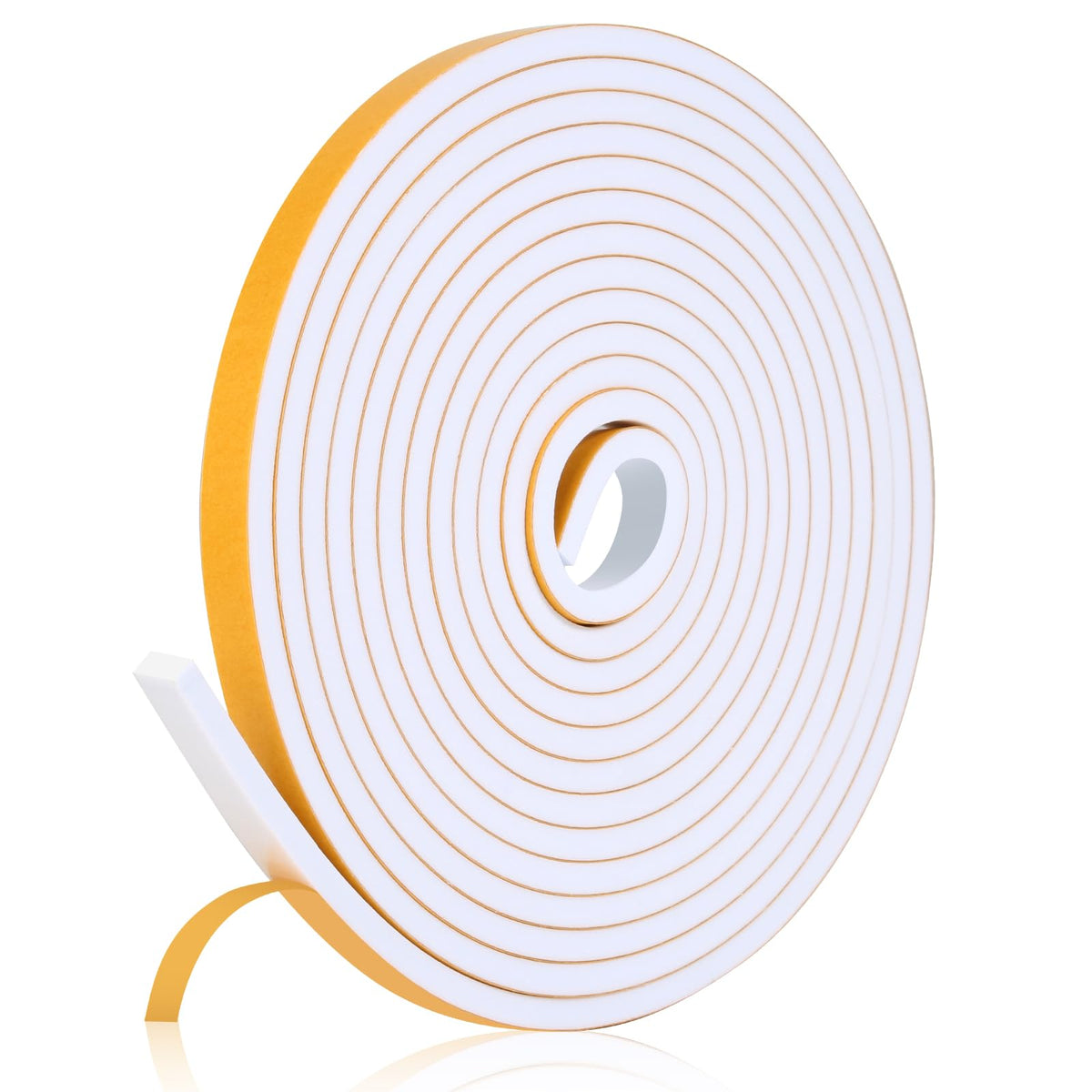 Fowong Weatherproofing Foam Seal – Effortless Draft and Noise Solution for Minimalist Homes, 16ft Clean-Lined Tape