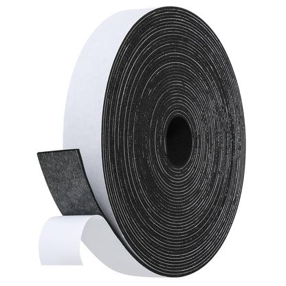 Fowong Weatherproofing Foam Seal – Effortless Draft and Noise Solution for Minimalist Homes, 16ft Clean-Lined Tape