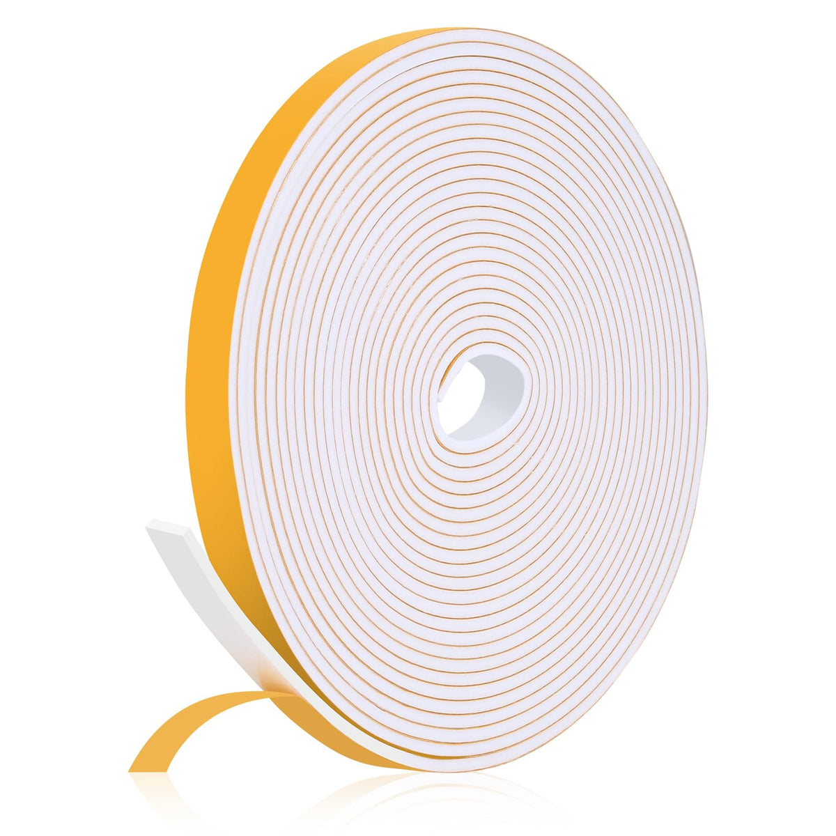 Fowong Weatherproofing Foam Seal – Effortless Draft and Noise Solution for Minimalist Homes, 16ft Clean-Lined Tape