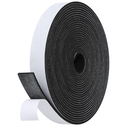 Fowong Weatherproofing Foam Seal – Effortless Draft and Noise Solution for Minimalist Homes, 16ft Clean-Lined Tape
