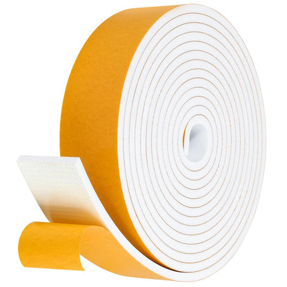 Fowong Weatherproofing Foam Seal – Effortless Draft and Noise Solution for Minimalist Homes, 16ft Clean-Lined Tape