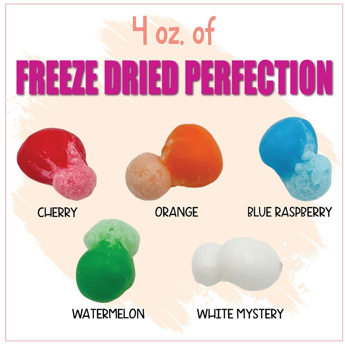 Freeze Dried Air Taffy Crunch Candy – Heat-Resistant Camping Snack That Won't Melt in Your Pack