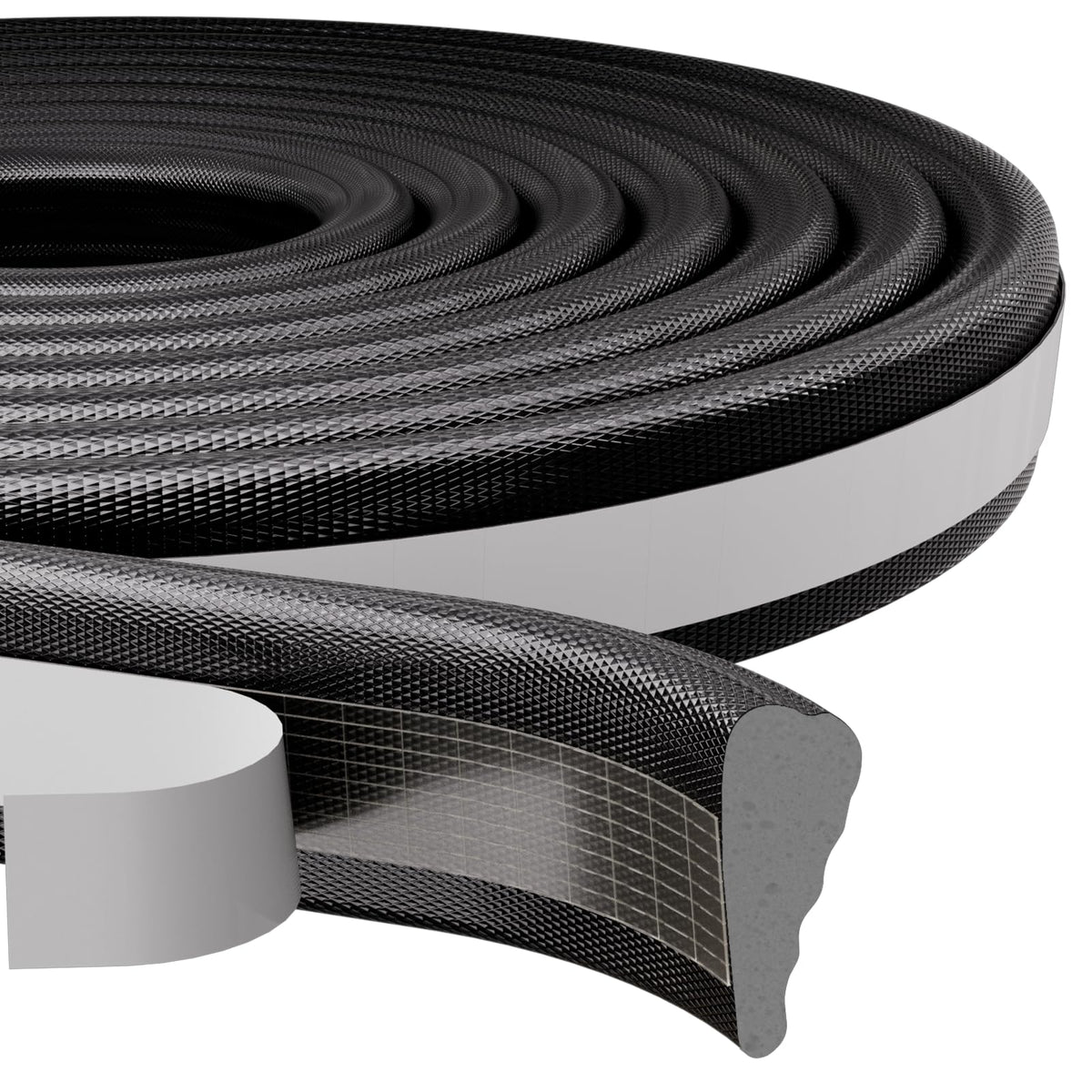 FrostGuard Wedge Door Frame Insulation – Minimal White Foam Draft Stopper, Clean Lines for Intentional Living Spaces