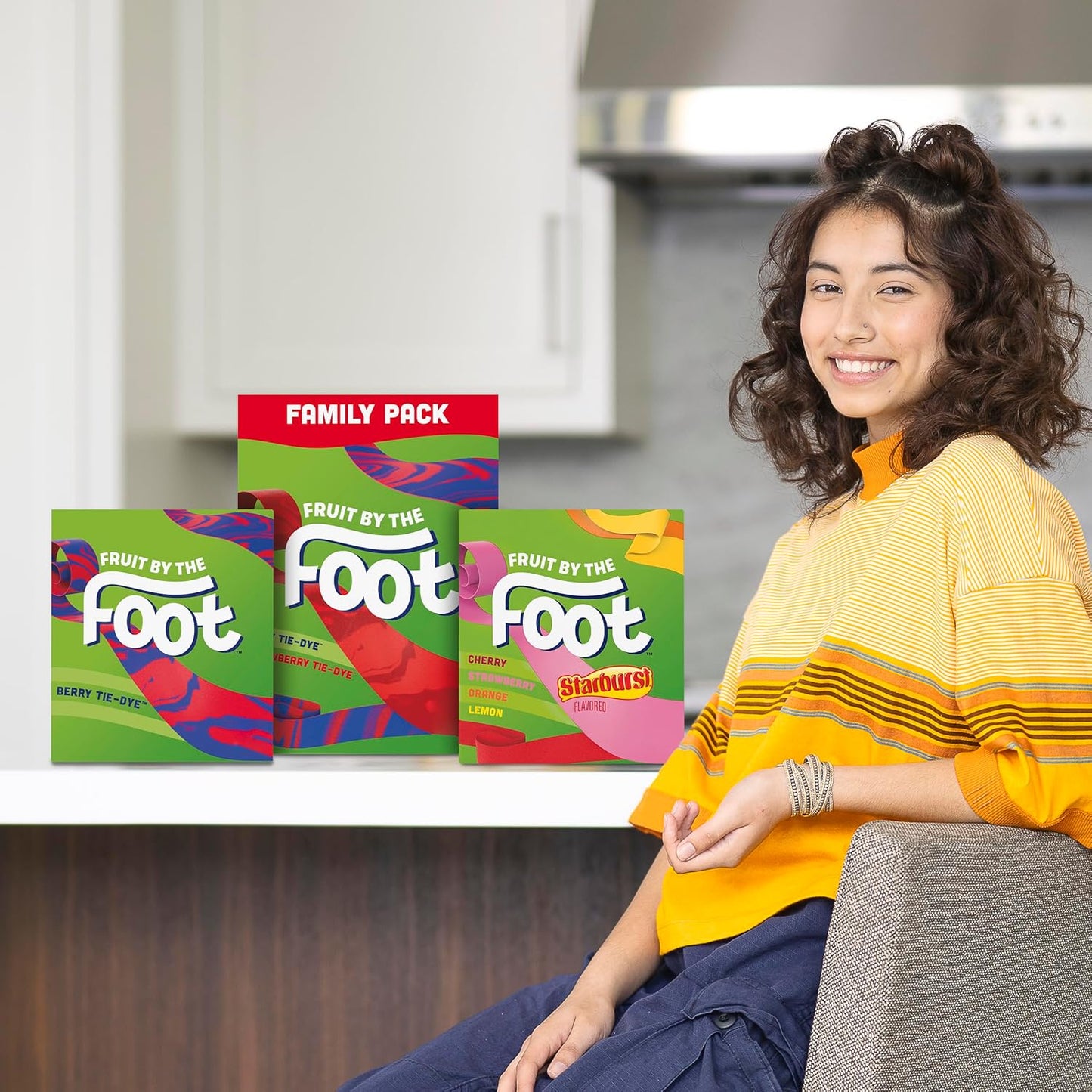 Fruit by the Foot Variety Pack Fruit Snacks – Travel-Friendly Kids Snack for Long Drives, 6 Count Box