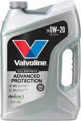 Valvoline Advanced Full Synthetic SAE 0W-20 Motor Oil 5 QT – Cold-Weather 0W-20 Formula for Reliable Winter Startup