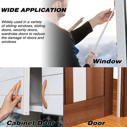 Furinno Wedge Weatherstrip – Car Door Weatherproofing Tape for All-Season Comfort, White Foam Insulation