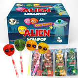 Fusion Select Trick or Treat Lollipops – Kid-Friendly Halloween Candy with Frankenstein, Ghost & Pumpkin Designs, Bulk 30 Count
