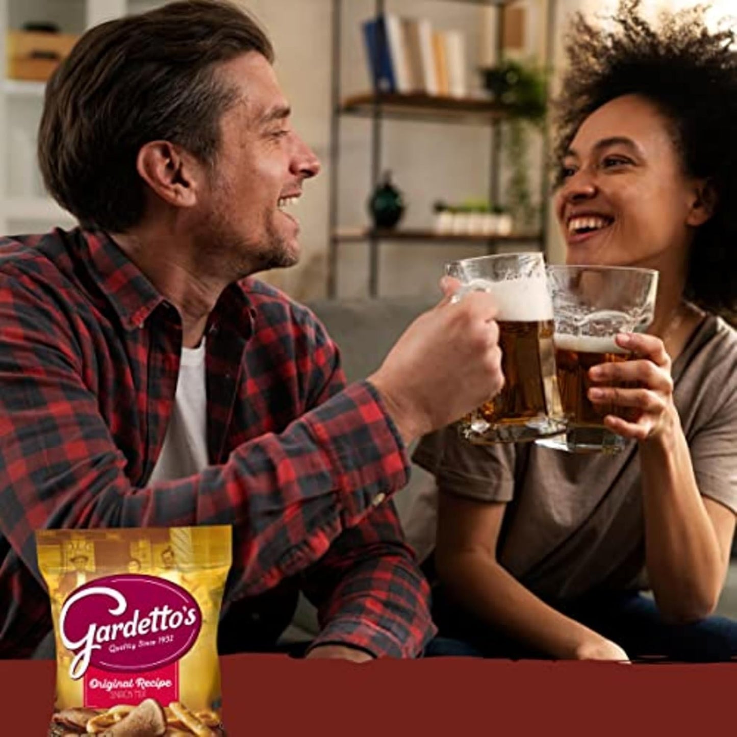 Gardetto's Original Recipe Snack Mix – Hygienic Individually Wrapped Office Snacks for Coworkers & Visiting Clients