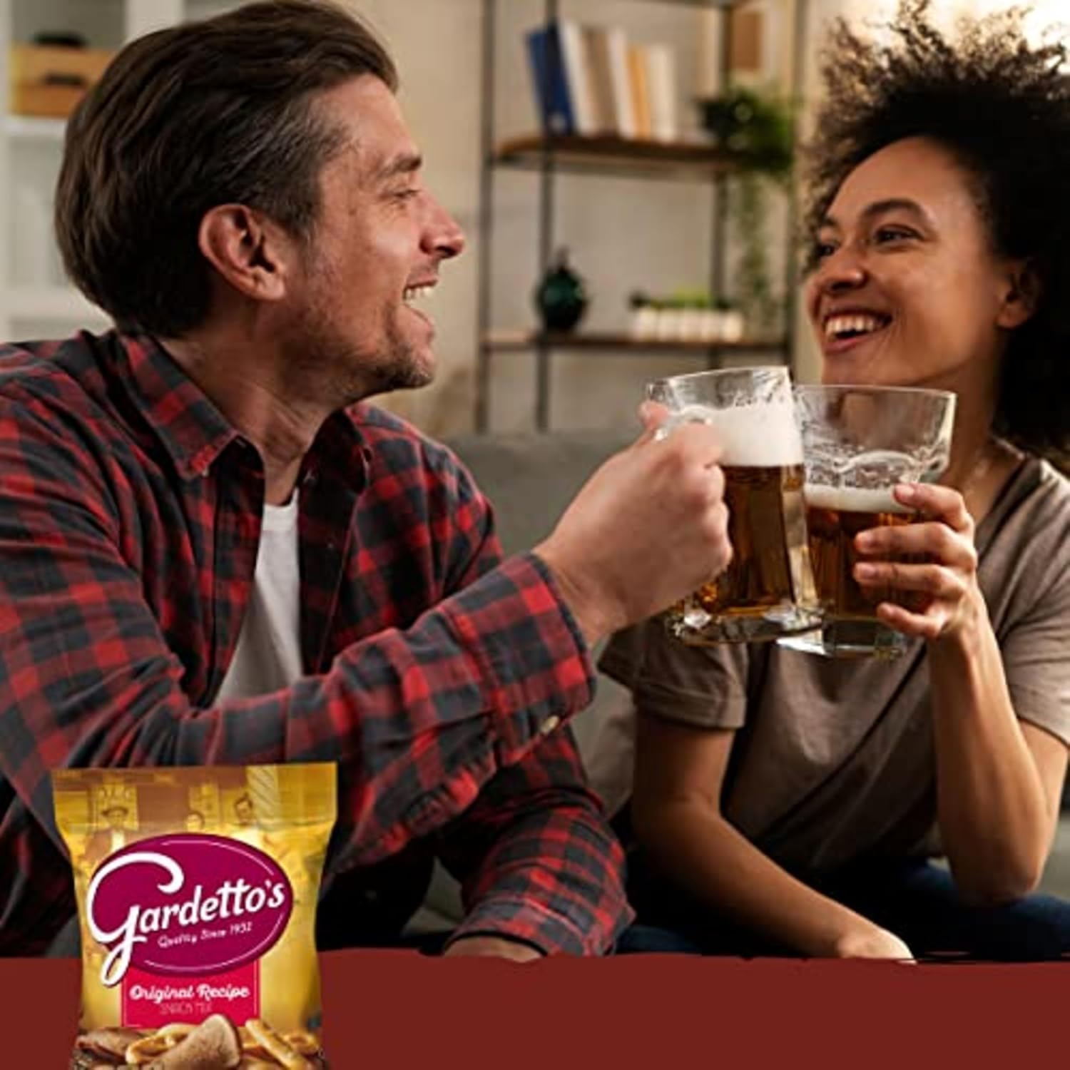 Gardetto's Original Recipe Snack Mix – Hygienic Individually Wrapped Office Snacks for Coworkers & Visiting Clients