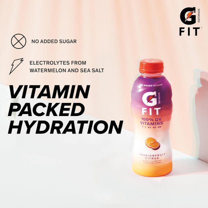 Gatorade Fit Electrolyte Beverage – Clean-Label Wellness Drink for Vasovagal Syncope and POTS Hydration Plans, 10 Calorie 4 Flavor Variety Pack