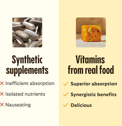 GEM Daily Bites – Clean-Design Supplement for Minimalist Kitchens, Neutral Chewable with No Added Sugar