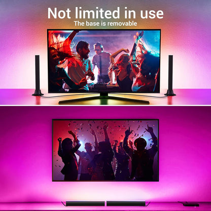 GiftBrand RGB IC Light Bar – Plug and Play Holiday Gift for Teen Gamers, Dynamic LED Backlight for Setup