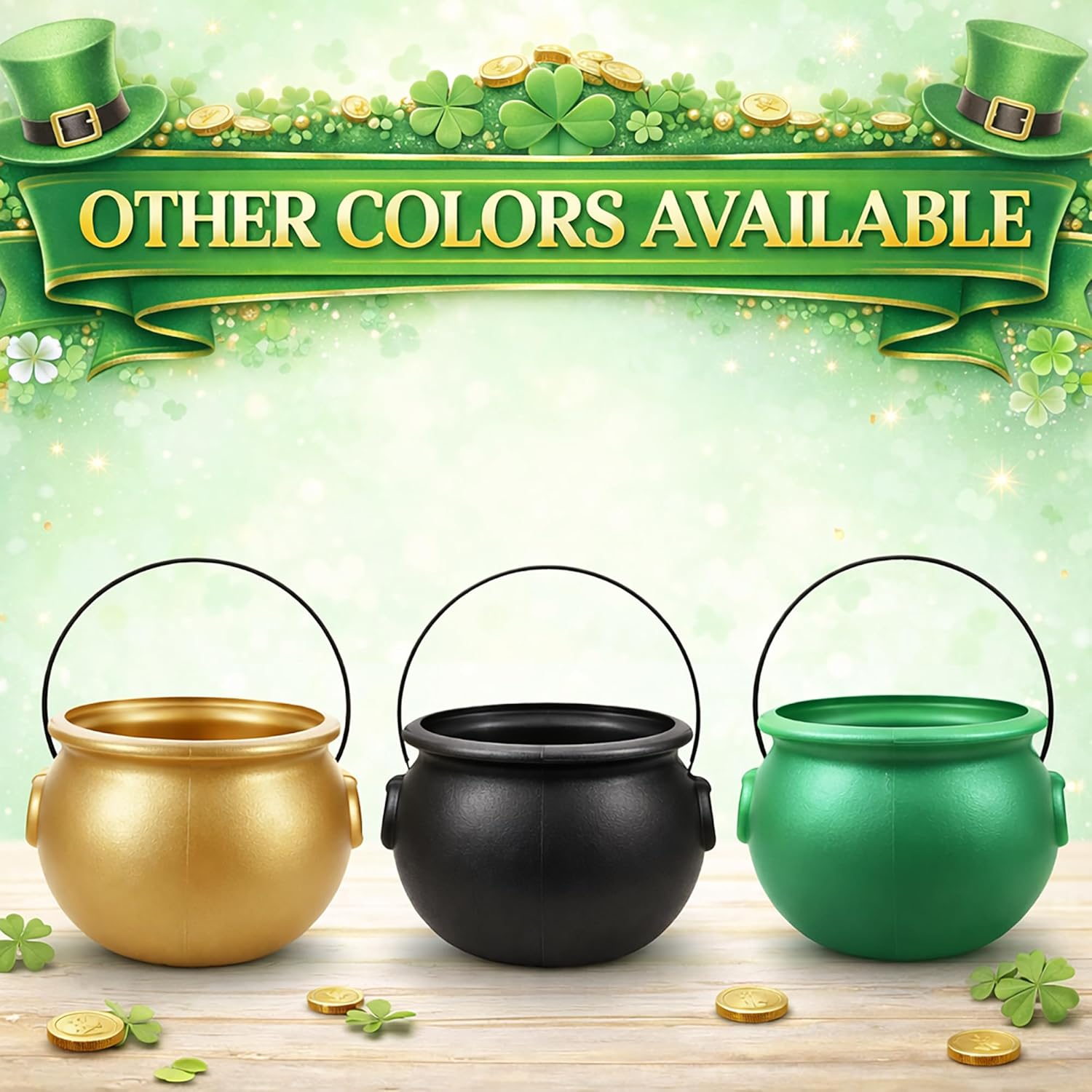 GIFTEXPRESS 8" Plastic Cauldron Set – Thoughtful Housewarming & Birthday Present for the Friend Who Hosts Themed Parties All Year