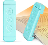 Glocusent Bookmark Reading Light – Christmas Gift for the Bookworm, Dimmable Eye-Caring LED for Avid Readers in 7 Colors