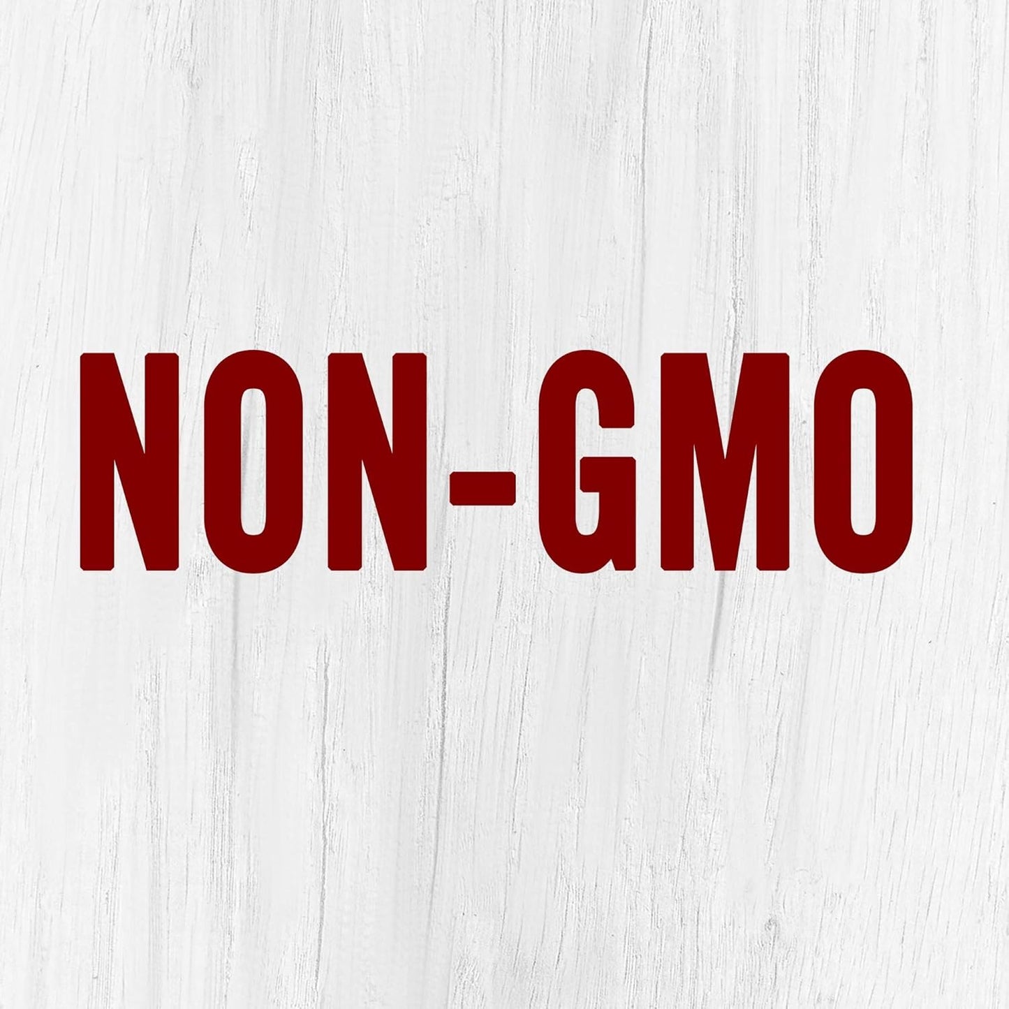 gluten free, non-gmo, and no corn syrup formulation