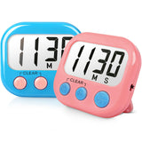 TimeCoach Uncluttered Study Clock – Streamlined 2-Pack for Focused Workspaces