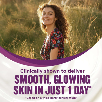 Gold Bond Cocoa Butter Glow Body Lotion for a Wind-Down Wellness Routine and Whole-Body Hydration